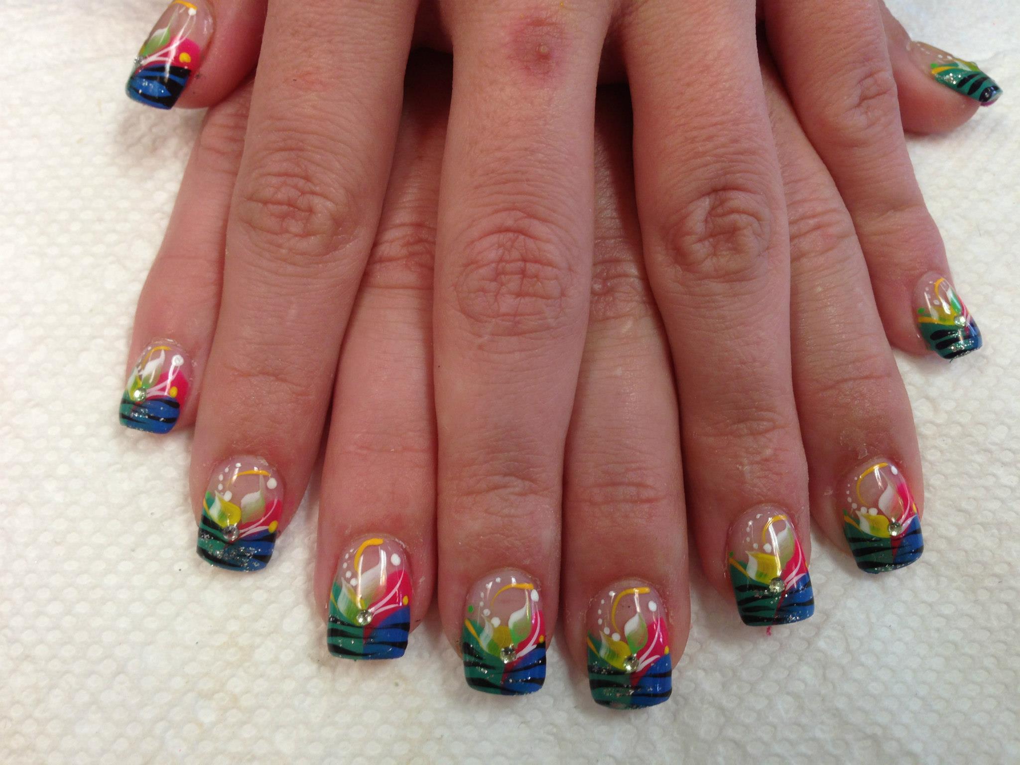 5. "fun nail designs for 10th birthday party" - wide 4