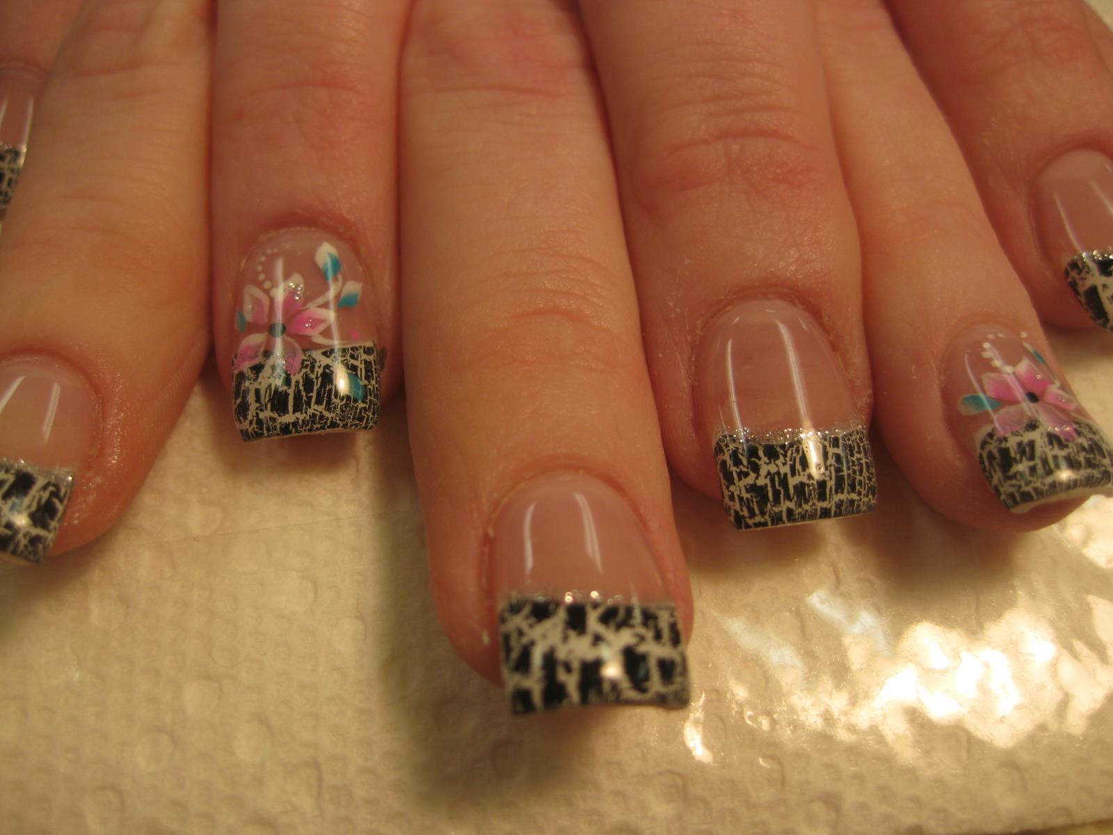 Street Flowers Nail Art Design By Top Nails Clarksville Tn Street Flowers Nail Art Design By Top Nails Clarksville Tn