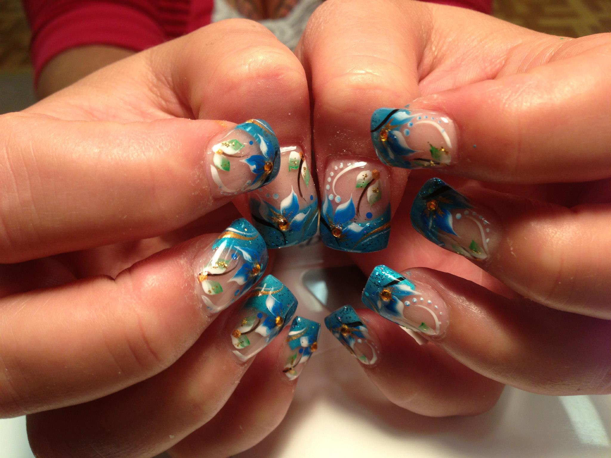 Clear Base Nail Art Designs - wide 5